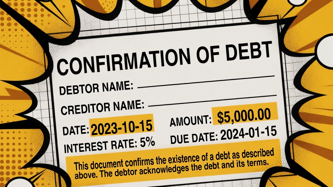 Uznanie długu – kiedy jedno zdanie kosztuje więcej niż cały spór